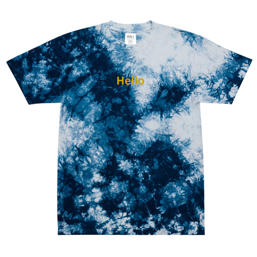 Oversized tie-dye t-shirt